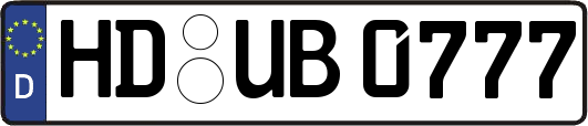 HD-UB0777