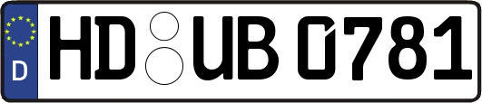 HD-UB0781