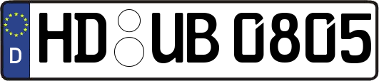 HD-UB0805