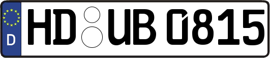 HD-UB0815