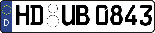 HD-UB0843