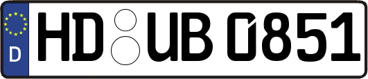 HD-UB0851
