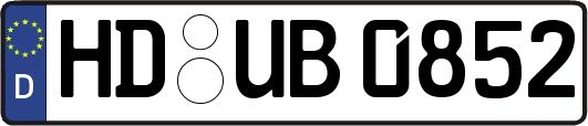 HD-UB0852