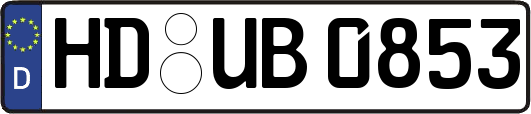 HD-UB0853