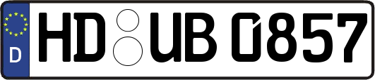 HD-UB0857