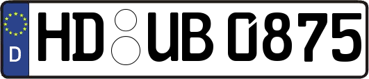 HD-UB0875