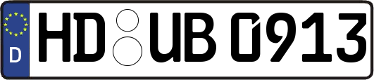 HD-UB0913