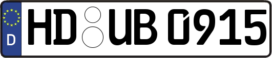 HD-UB0915