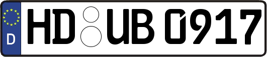 HD-UB0917