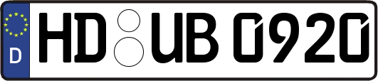 HD-UB0920