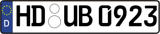 HD-UB0923
