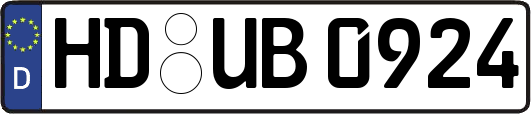 HD-UB0924