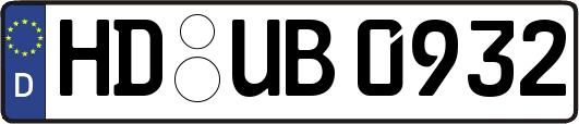 HD-UB0932
