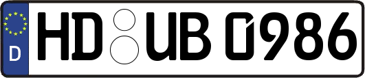 HD-UB0986