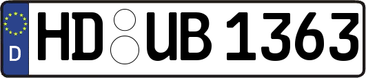 HD-UB1363