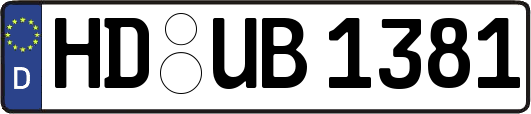HD-UB1381