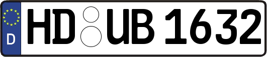 HD-UB1632