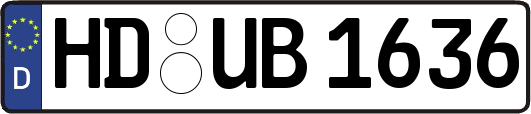 HD-UB1636