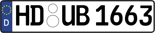 HD-UB1663