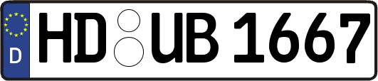 HD-UB1667