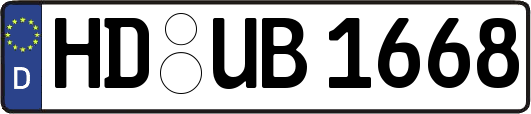HD-UB1668