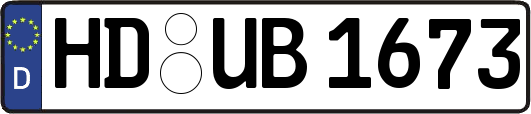 HD-UB1673