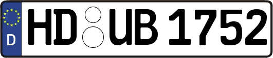 HD-UB1752