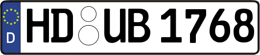 HD-UB1768