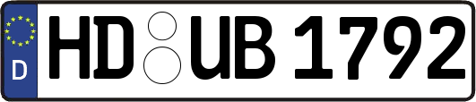 HD-UB1792