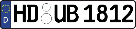 HD-UB1812
