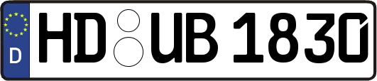 HD-UB1830