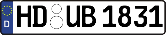 HD-UB1831