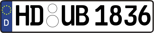 HD-UB1836