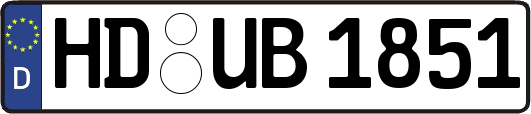 HD-UB1851