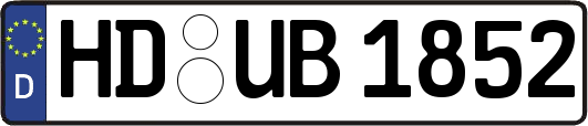 HD-UB1852