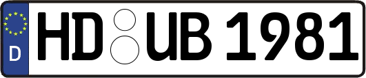 HD-UB1981
