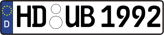 HD-UB1992