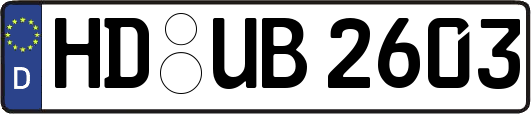 HD-UB2603