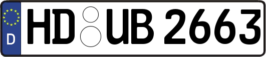 HD-UB2663