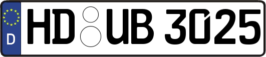 HD-UB3025