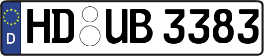 HD-UB3383