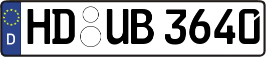 HD-UB3640