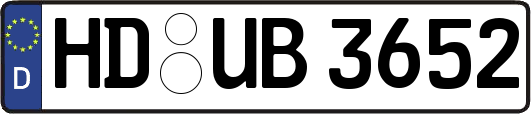 HD-UB3652