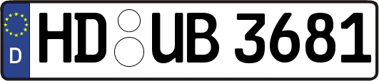 HD-UB3681