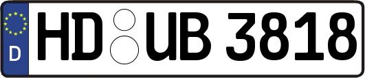 HD-UB3818