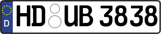 HD-UB3838