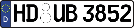 HD-UB3852