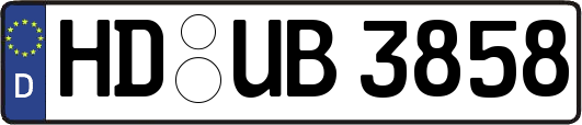 HD-UB3858