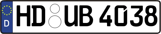 HD-UB4038