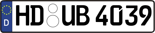 HD-UB4039